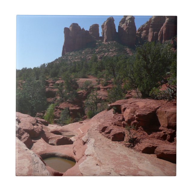 Carreau Sept piscines sacrées à Sedona Arizona (Devant)
