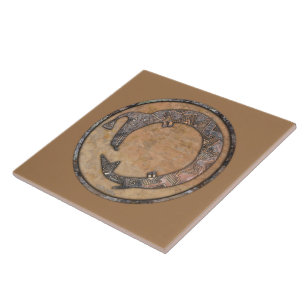 Carreau Serpent D'Eau Mimbres Poterie Design