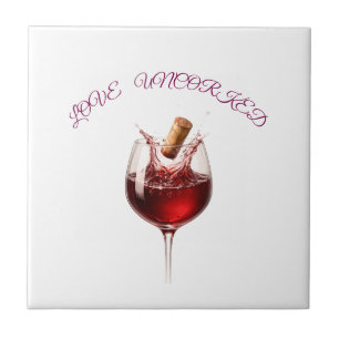 Carreau Serviettes en papier Love Uncorked Elegant Wine Sp