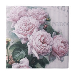 Carreau shabby chic, decoupage, victorian, frch chic, pa