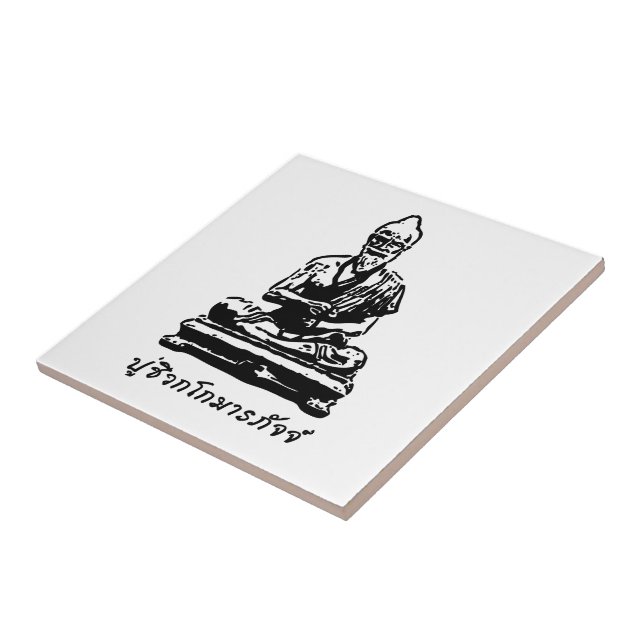 Carreau Shivago Komarpaj Bouddha du massage thaï (Côté)