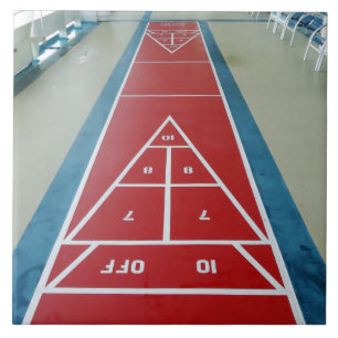 Carreau Shuffleboard à bord