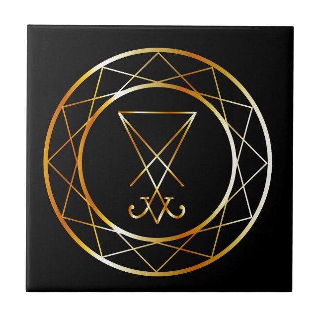 Carreau Sigil de Lucifer (Devant)