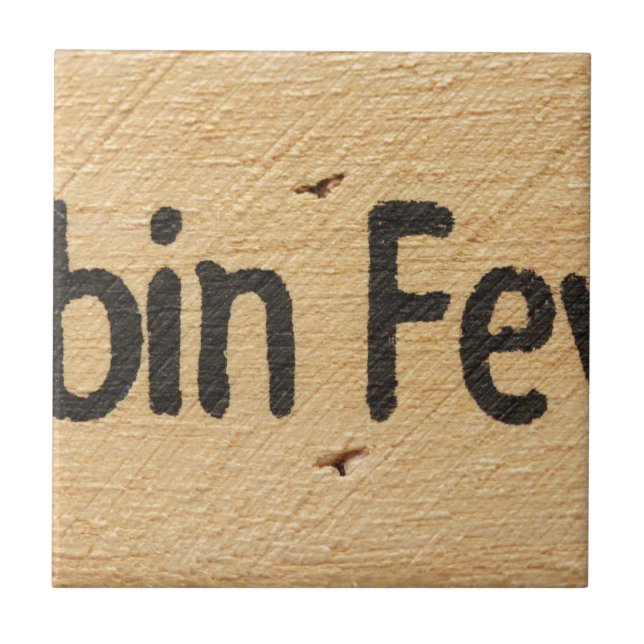 Carreau Signe de fièvre de cabine (Devant)