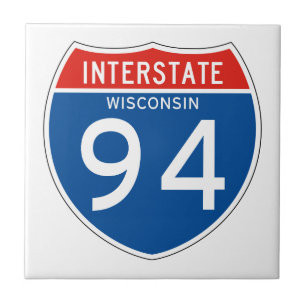 Carreau Signe d'un état à un autre 94 - le Wisconsin