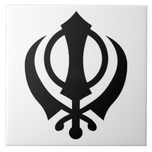 Carreau Sikh Khanda