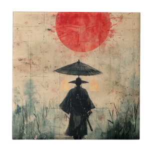 Carreau Silent Samurai Forêt Cramoisie (2)