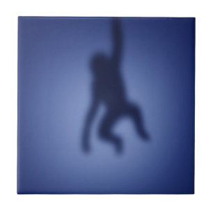 Carreau Silhouette de singe
