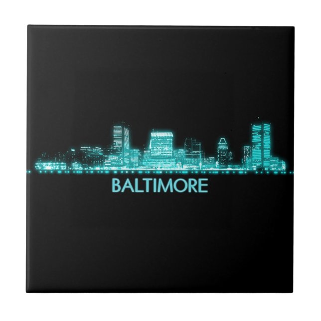 Carreau Skyline Baltimore (Devant)