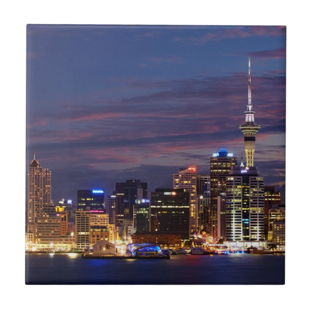 Carreau Skyline d'Auckland City (Devant)
