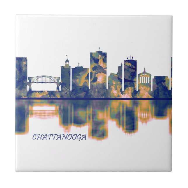 Carreau Skyline de Chattanooga (Devant)