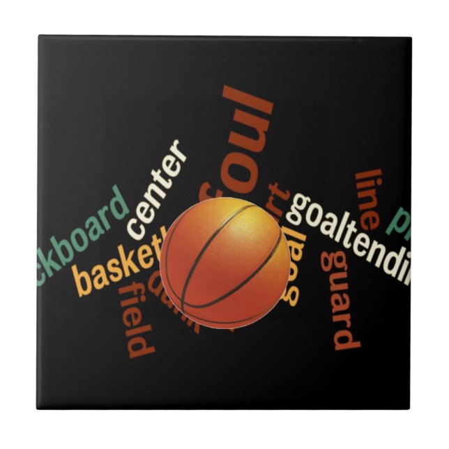 Carreau Slam Dunk de Vocabulaire : Basketball Jeu des Cham (Devant)