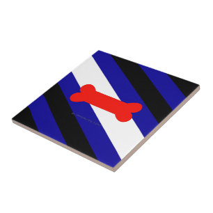 Carreau SlipperyJoe's Puppy Play Pride drapeau fétiche LGB