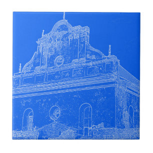 Carreau Slonim Great Synagogue Architecture Croquis
