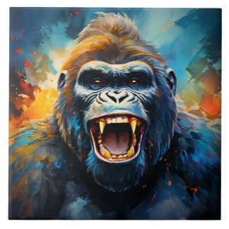 Carreau Smiling gorilla