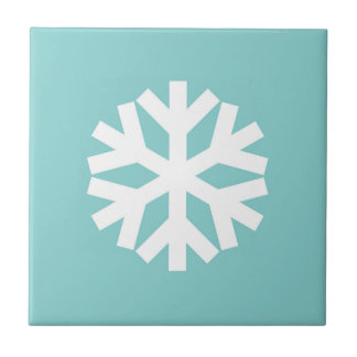 Carreau Snowflake blue