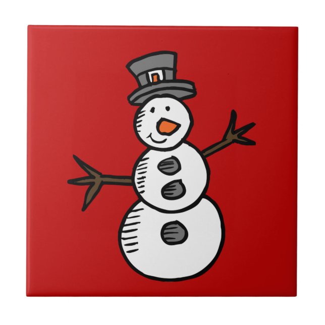 Carreau Snowman (Devant)