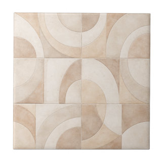 Carreau Soft Geometric Seamless Ceramic Tile