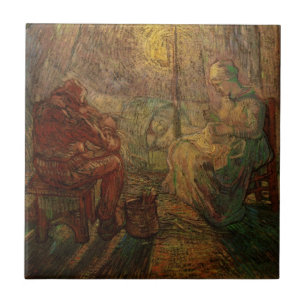 Carreau Soirée - The Watch par Vincent van Gogh