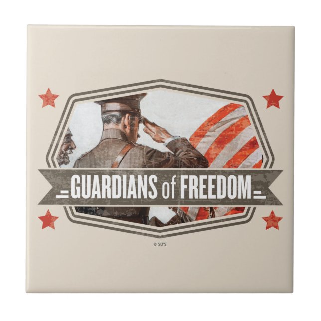 Carreau Solider-Guardian de la liberté (Devant)