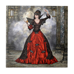 Carreau Sorcière féminine