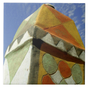 Carreau Soudan, Nord (Nubie), Toit décoré