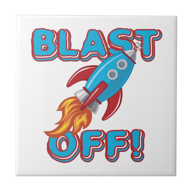 Carreau Soufflez le bateau de Rocket (Devant)