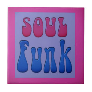 Carreau Soul Music Mots funky graphismes