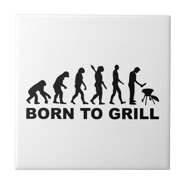 Carreau Soutenu pour griller l'évolution (Devant)