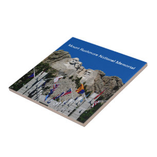 Carreau Souvenir du mont Rushmore le Dakota du Sud
