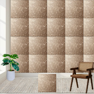Carreau Sparkings Beige Parties scintillant Sol Carrelage 