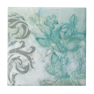 Carreau Spray de fleurs II