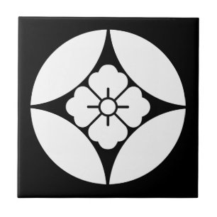 Carreau Square flower dans les seven treasures