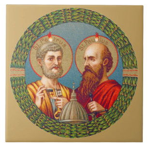 Carreau SS. Pierre et Paul, Apôtres (JMAS 01)
