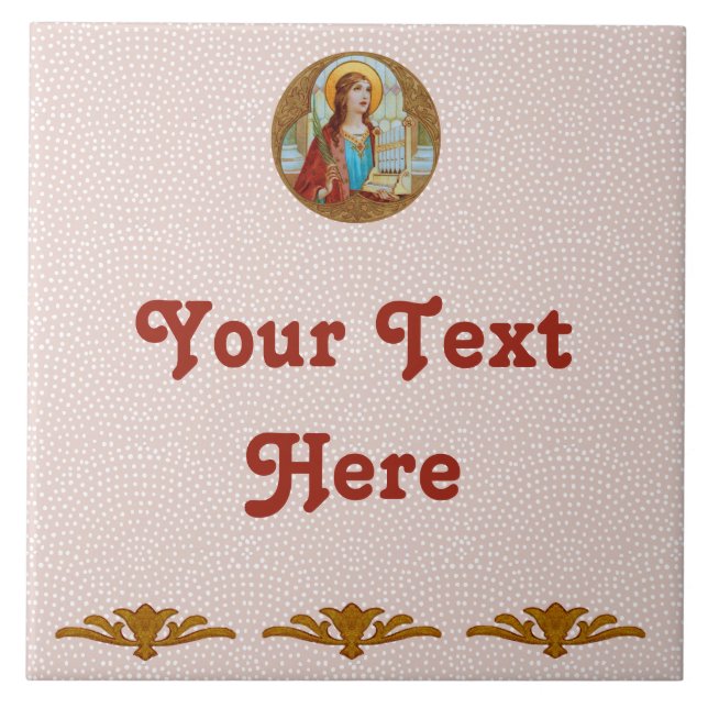 Carreau St. Cecilia de Rome (BK 003) Carrelage en céramiqu (Devant)