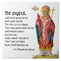 St. David of Wales (P 001) avec Citation célèbre