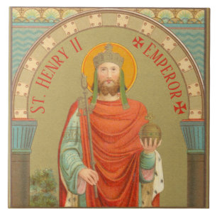 Carreau St. Henry II, Empereur (BBS 10; Style 2)