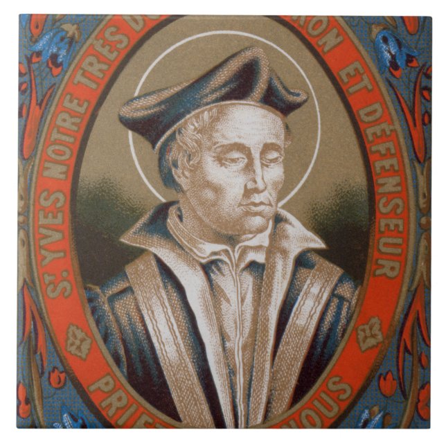 Carreau St. Ivo de Kermartin (M 005) (Devant)