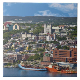 Carreau St. John's, Terre-Neuve, Canada, le littoral