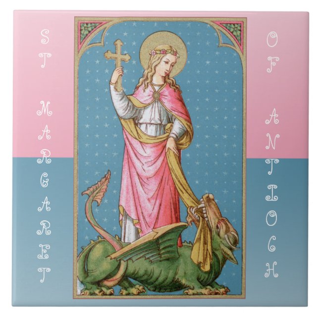 Carreau St. Margaret d'Antioche (SAU 038) (Devant)