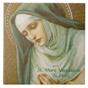 Carreau St. Mary Magdalene de Pazzi (JM 45)