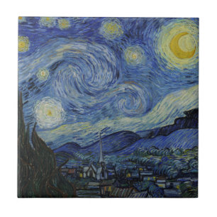 Carreau Starry Night Vincent van Gogh