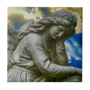 Carreau Statue d'ange