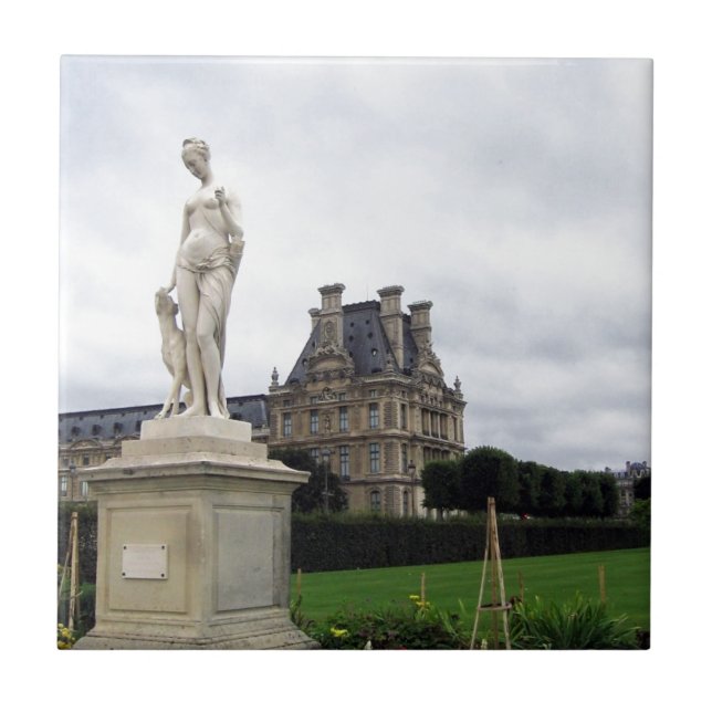 Carreau Statue sur le Louvre (Devant)