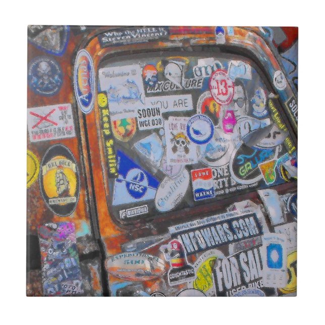 Carreau Stickers (Devant)