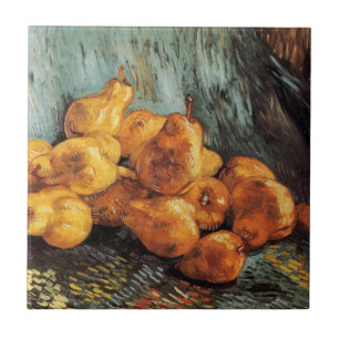 Carreau Still Life with Quince Pears de Vincent van Gogh