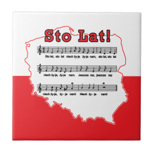Carreau Sto Lat ! Carte de la chanson polonaise