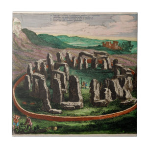 Carreau Stonehenge d'Atlas Van Loon 1649
