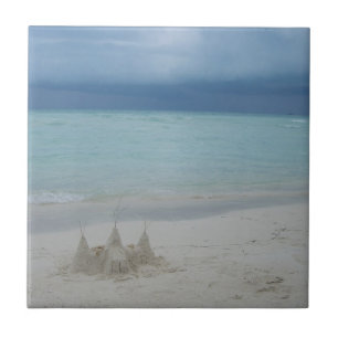 Carreau Stormy Sandcastle Beach Landscape