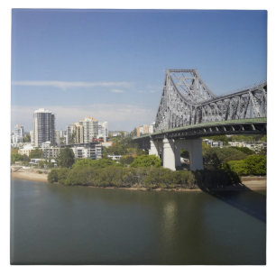 Carreau Story Bridge, Brisbane River et Kangaroo